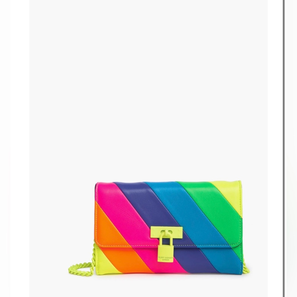 Kurt Geiger London Brixton Chain Wallet without lock - $155